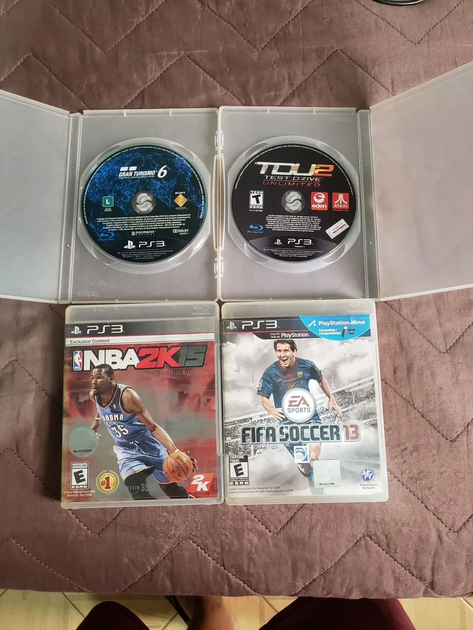 12 jogos originais de PS3