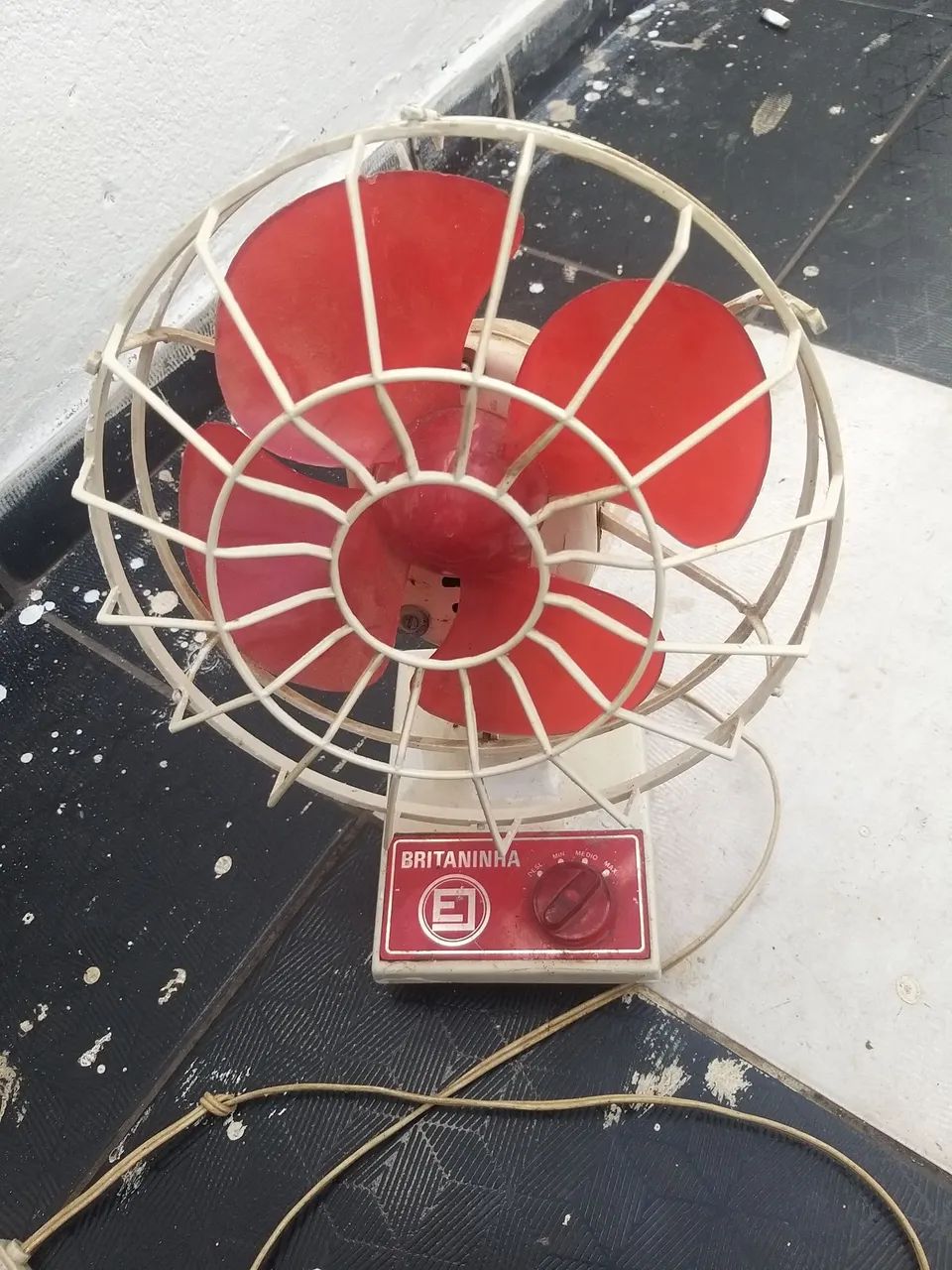Ventilador de Mesa Britâninha playboy raridade