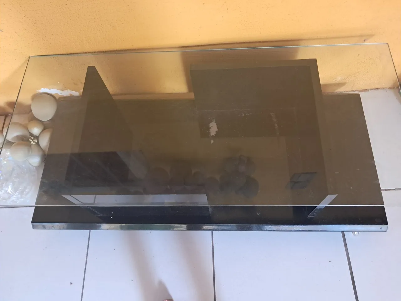 Mesa de centro com design moderno