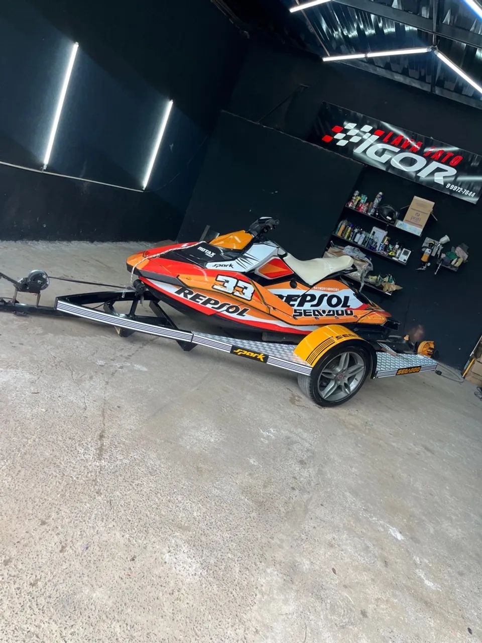 Jet ski spark Sea-Doo 110hp