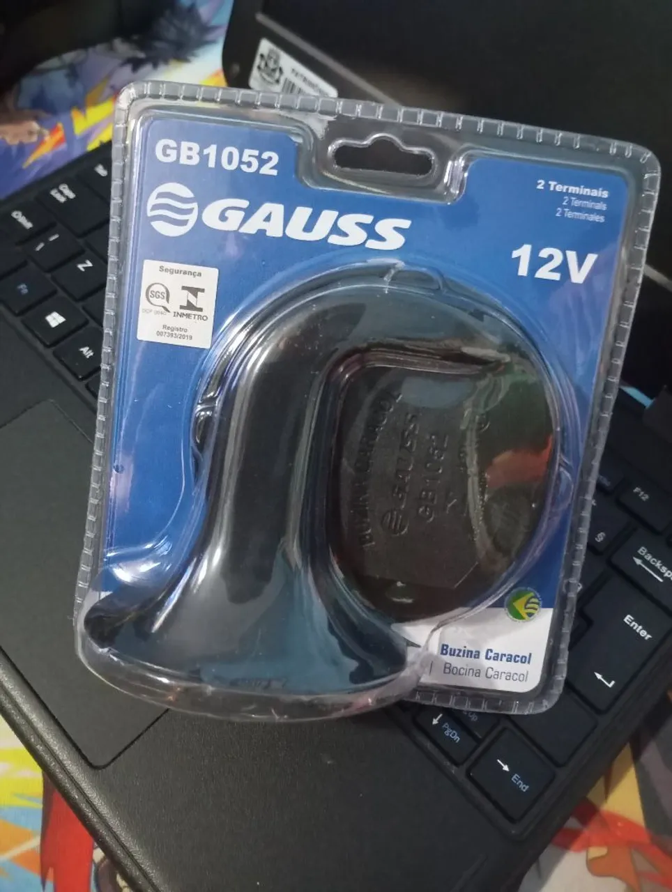 Buzina Caracol Gauss GB1052 12V