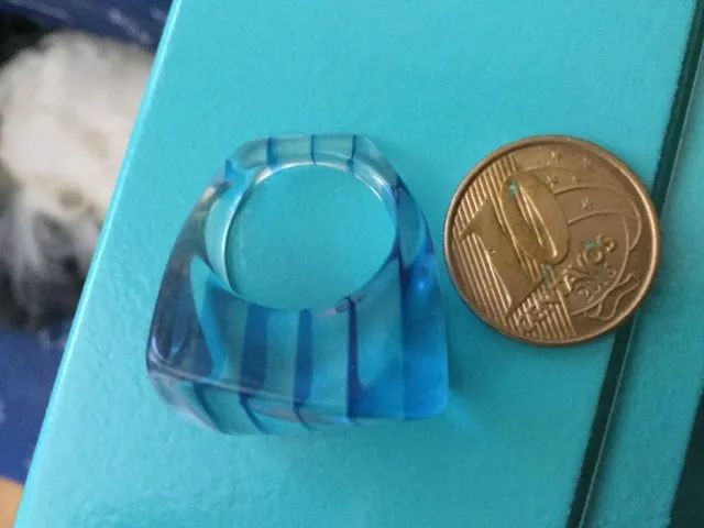 Anel transparente - Foto 2