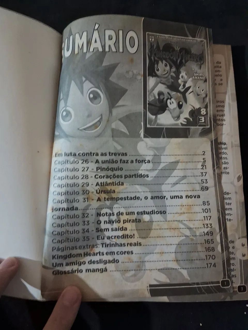 Mangá Kingdom Hearts Volume 3 - Foto 4