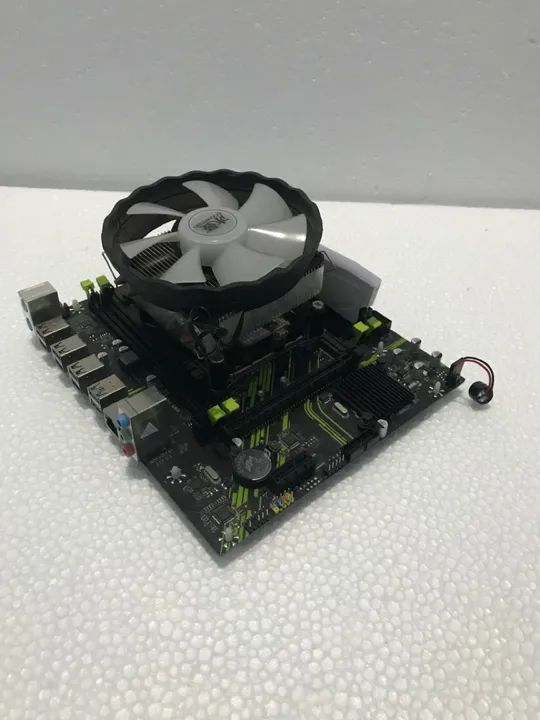 Kit Processador Intel Xeon E5-2660 v4 + Placa-Mãe X99 Machinist + Cooler e 8GB RAM - Foto 5