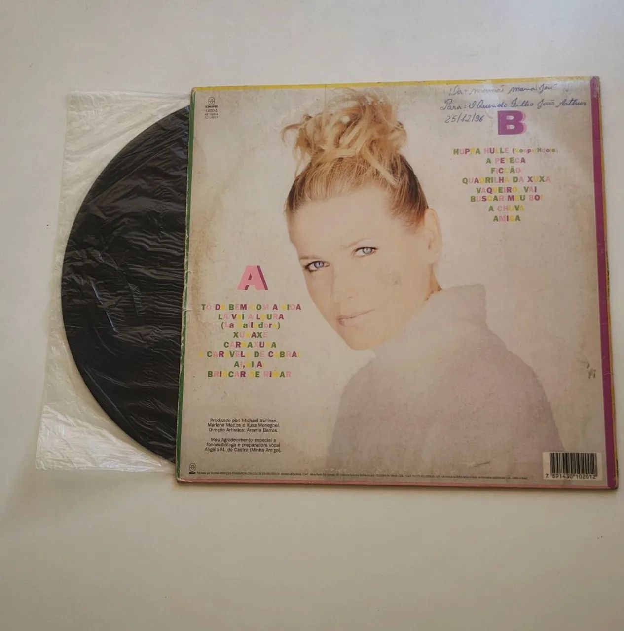 Disco de Vinil Xuxa - Tô de Bem com a Vida - Foto 2