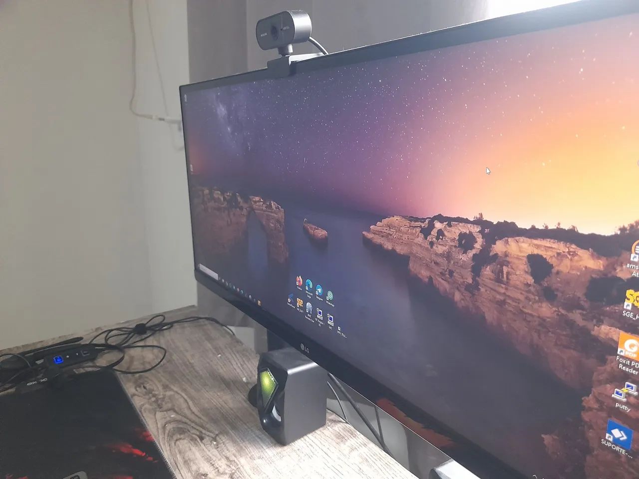 Monitor LG 25.6 ultrawide polegadas Full HD - Foto 4