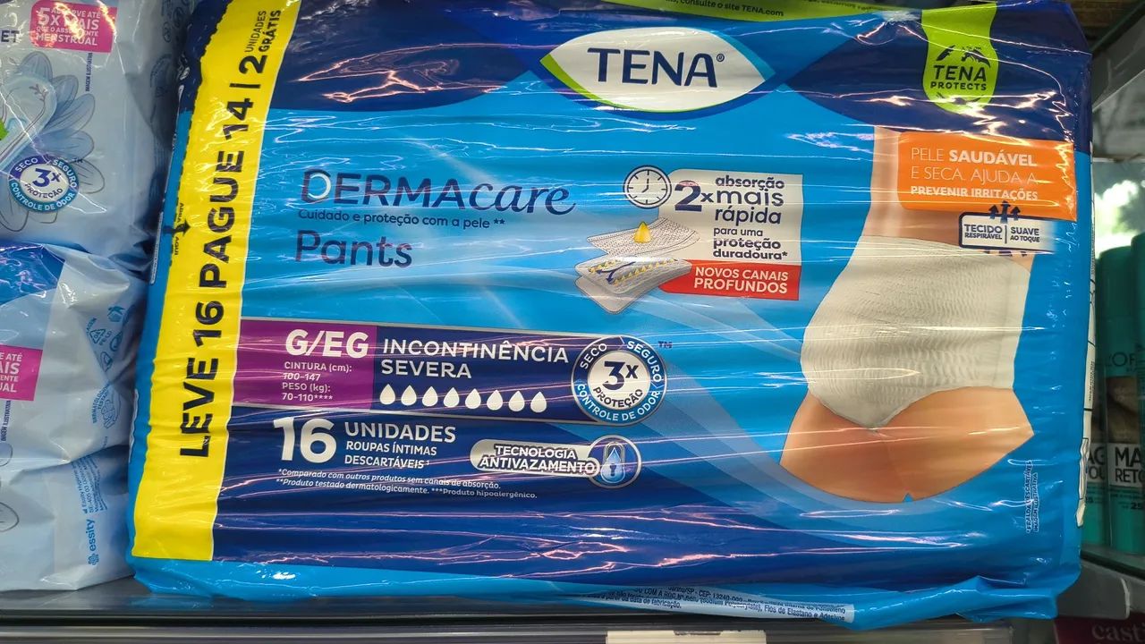 Fraldas geriátricas