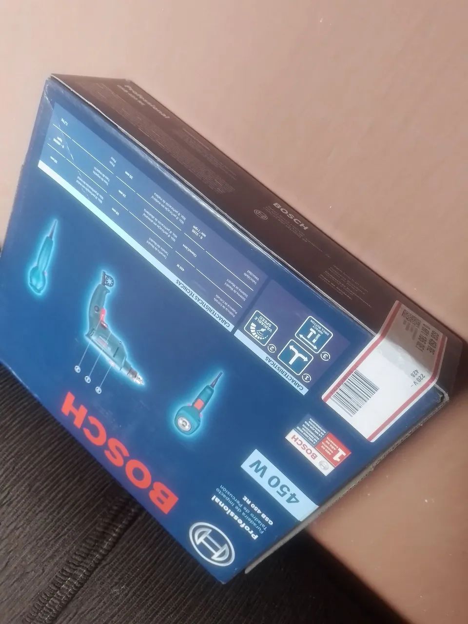 Furadeira de Impacto Bosch 450W - Foto 5