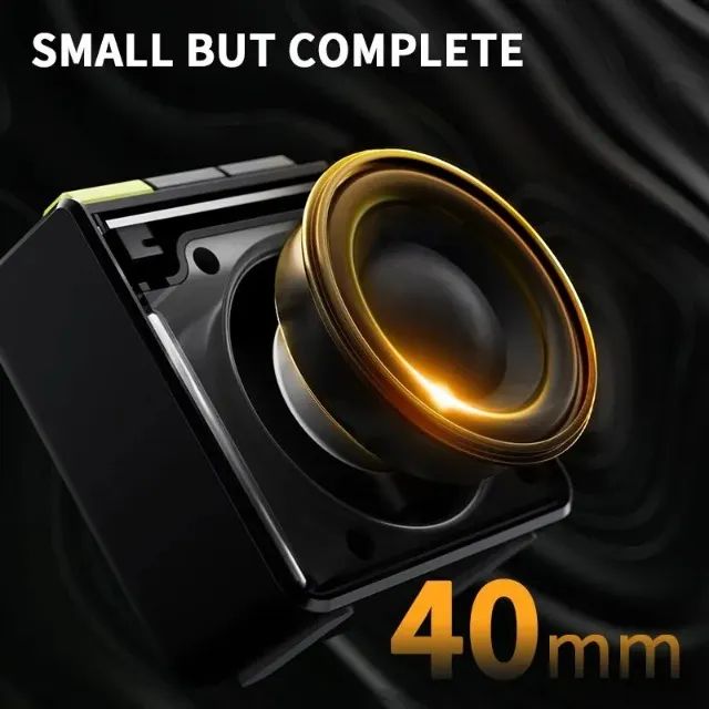 Edifier Mp85 Mini Caixa De Som Preta Bluetooth 5.3 Portátil - Foto 3