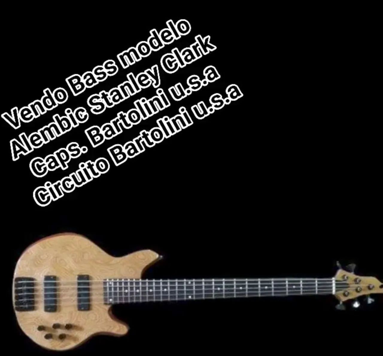 Vendo Bass Luthier Vidotto top de linha. - Foto 4