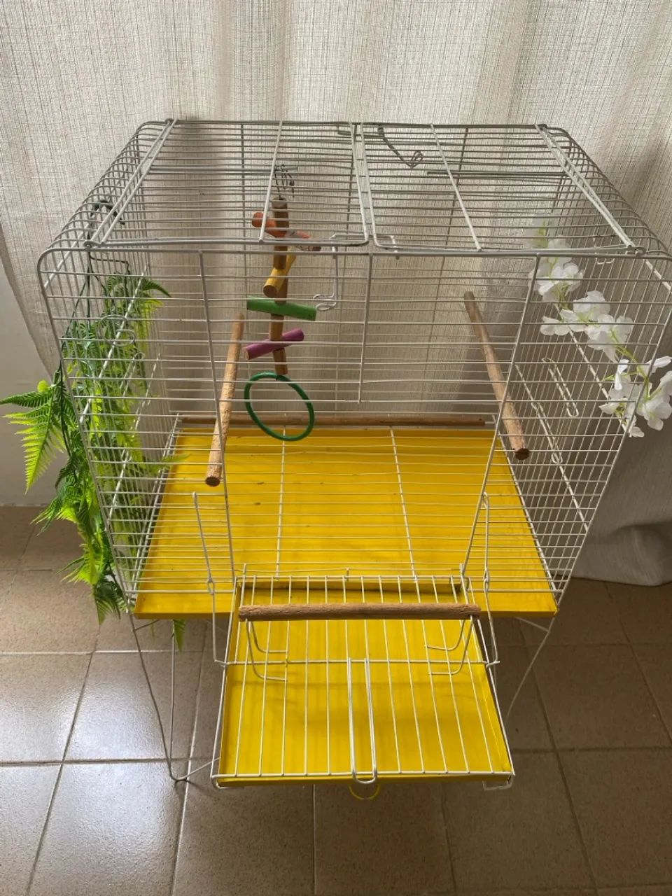 Gaiola para Pássaros Completa com Acessórios - Foto 4