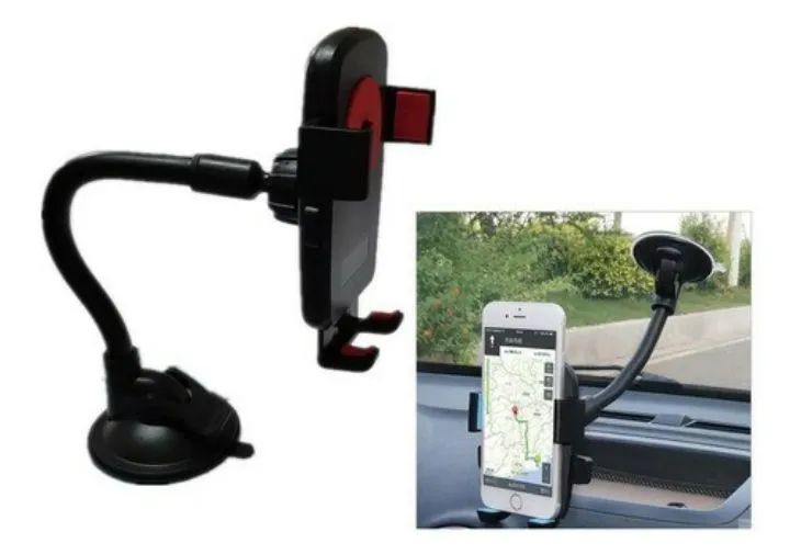 Suporte Celular Carro Veicular Gps Vidro Articulado