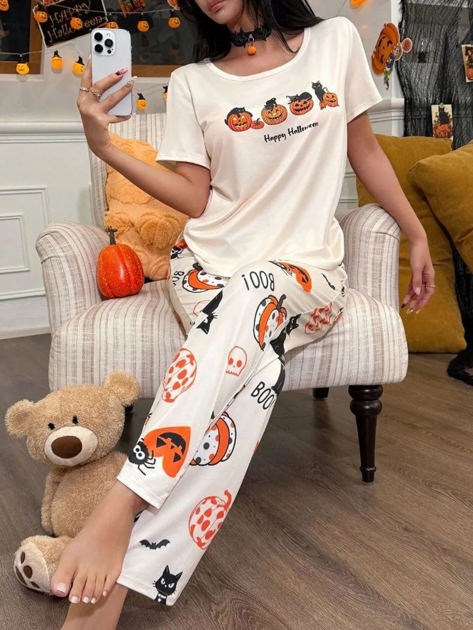 Festa do pijamas tema halloween - Foto 3