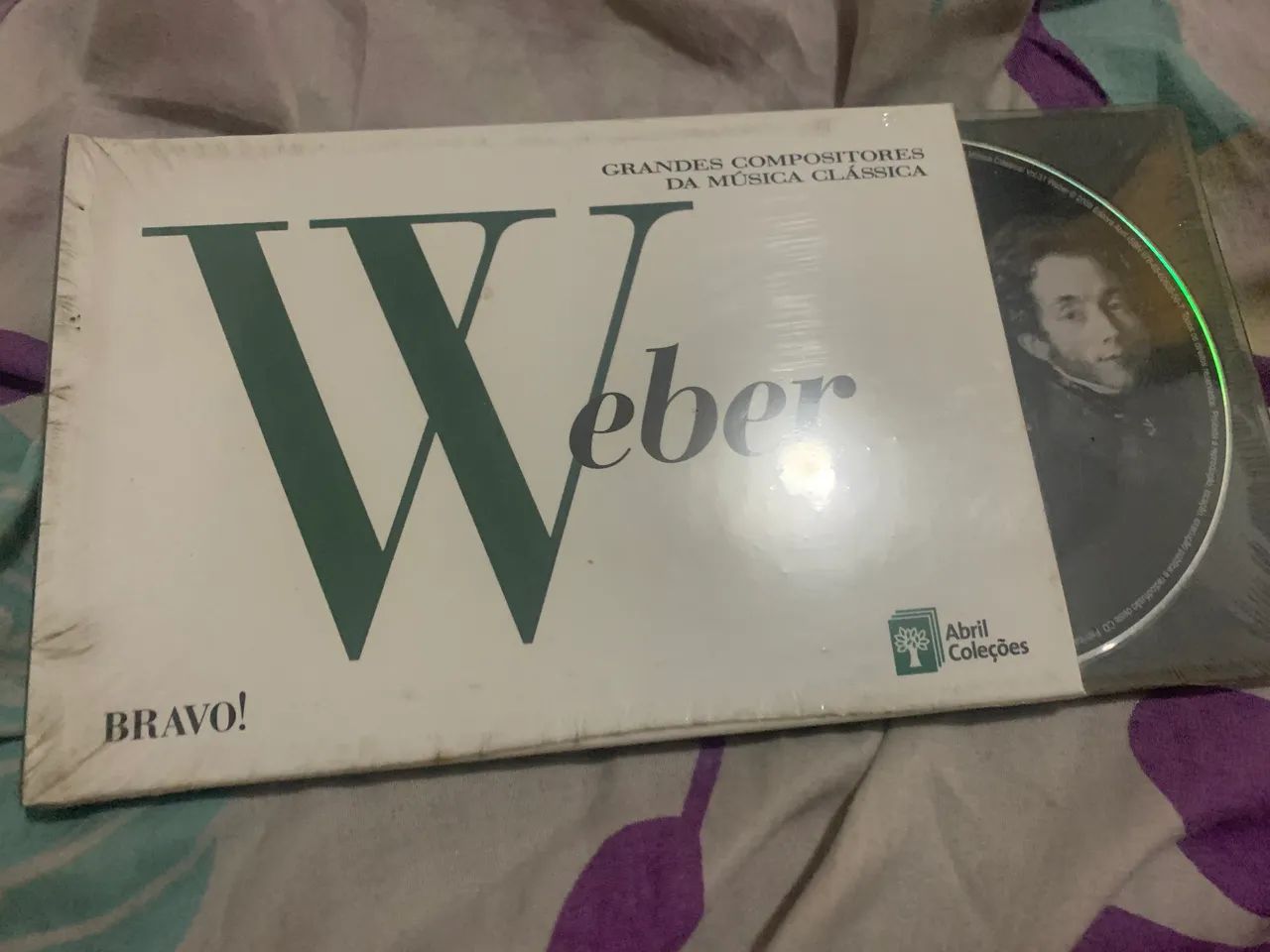 Coleção grandes compositores da música clássica Weber 