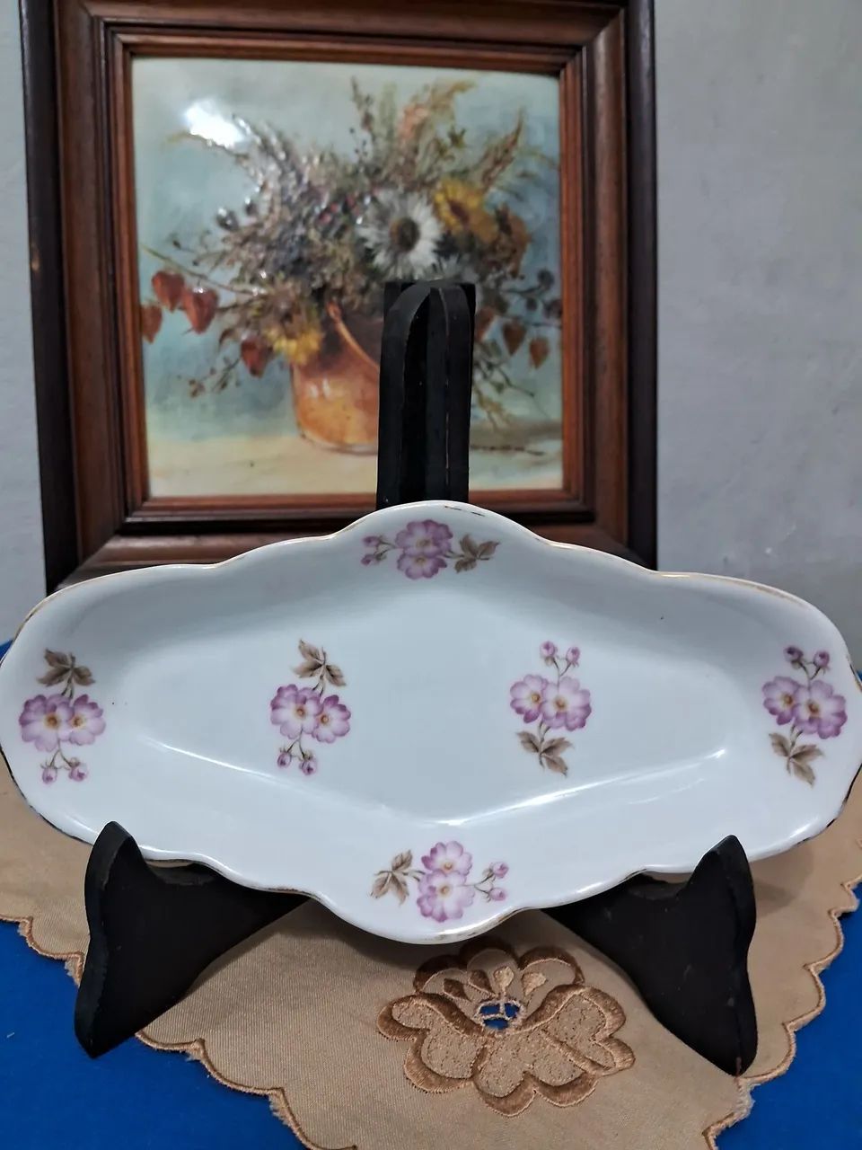 Antigo corvilhete porcelana real - Foto 2