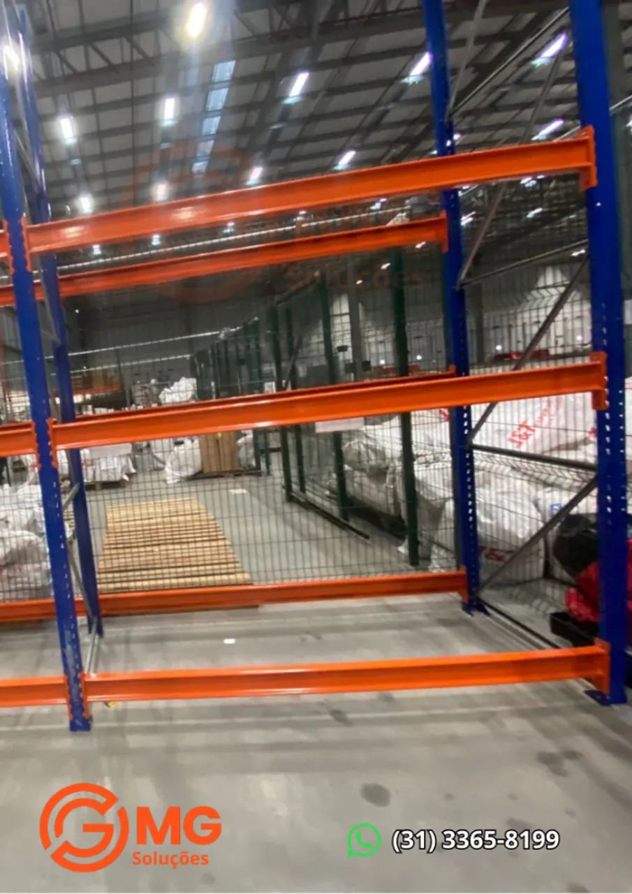 Porta Pallet Organização e Armazenamento de Carga - Foto 3