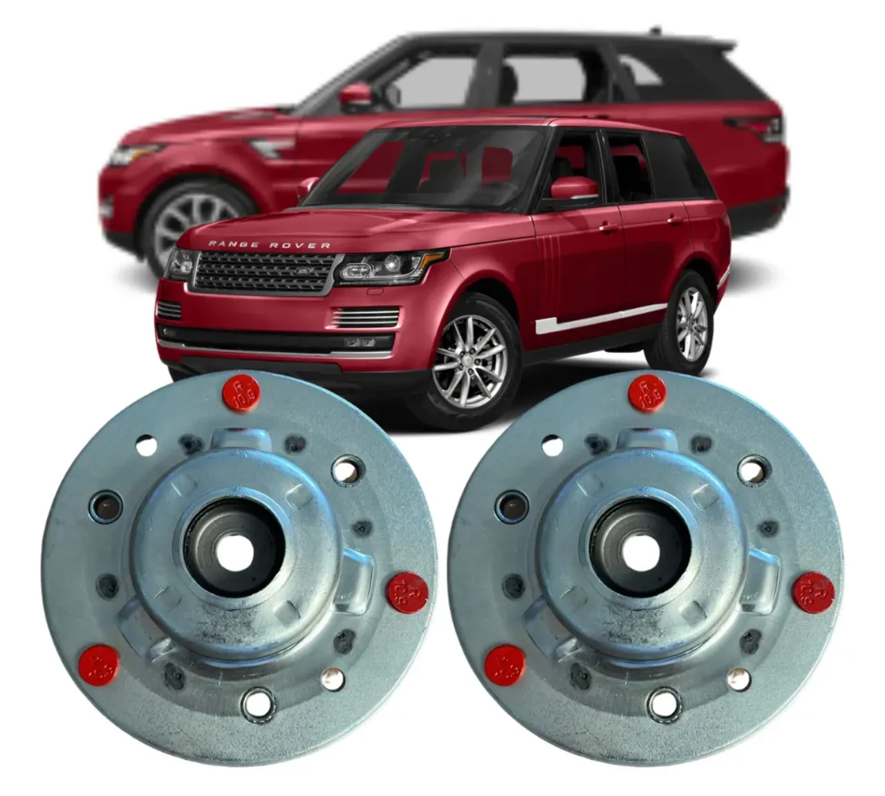 Par Coxim Batente Traseiro Land Rover Evoque 2015 2016 2017