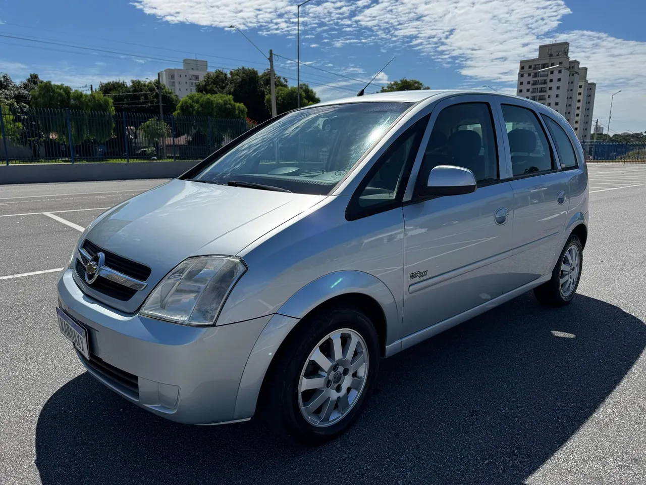 MERIVA MAXX PRATA 2008 Muito Nova