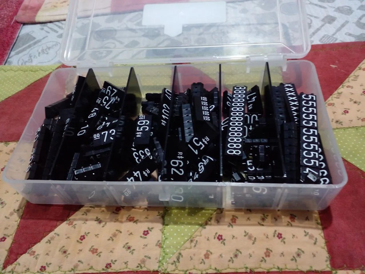 Marcadores de preço de vitrine