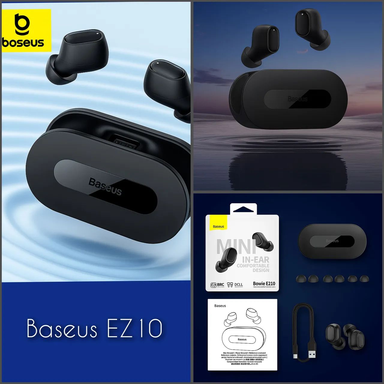 Baseus fone bluetooth 