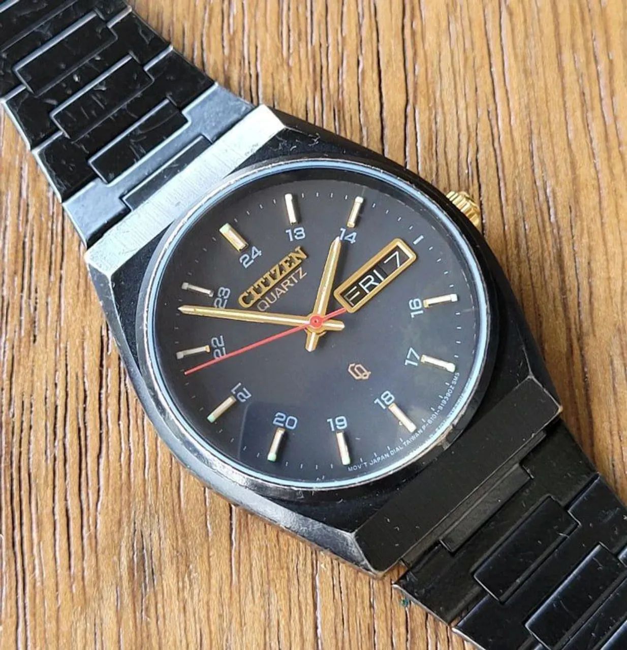 Relógio Citizen Quartzo Masculino década de 80 ORIGINAL ANTIGO  - Foto 2