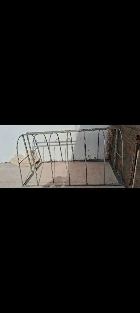 Estrutura metálica para construção