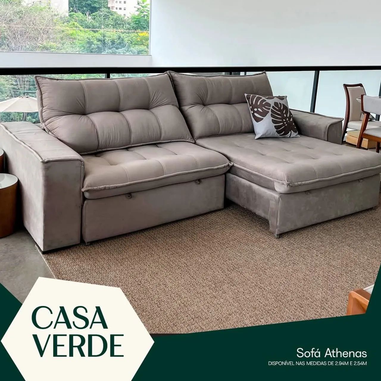 Sofá Athenas - CASA VERDE64311591358083120
