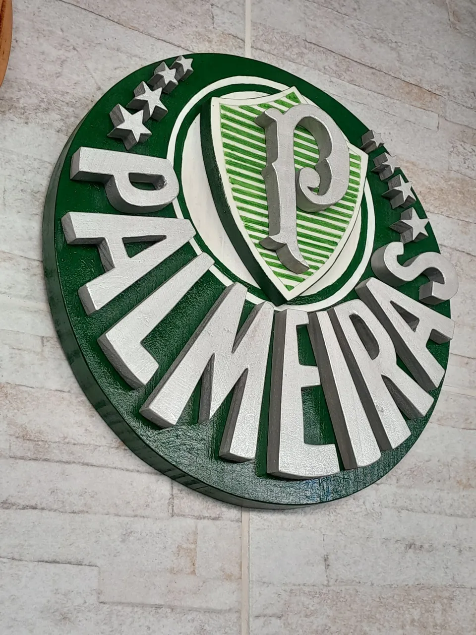 Escudo Palmeiras 3D Decorativo