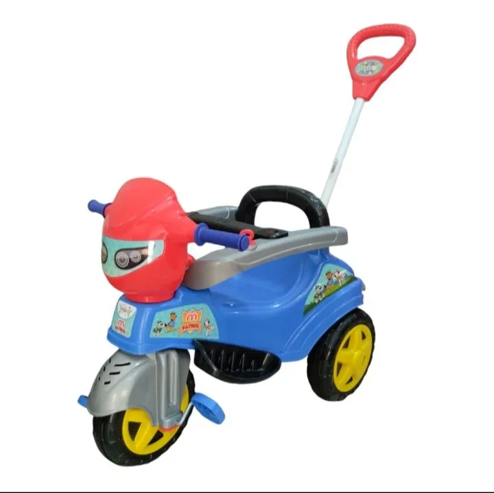 Moto Infantil com Empurrador - Patrulha Canina