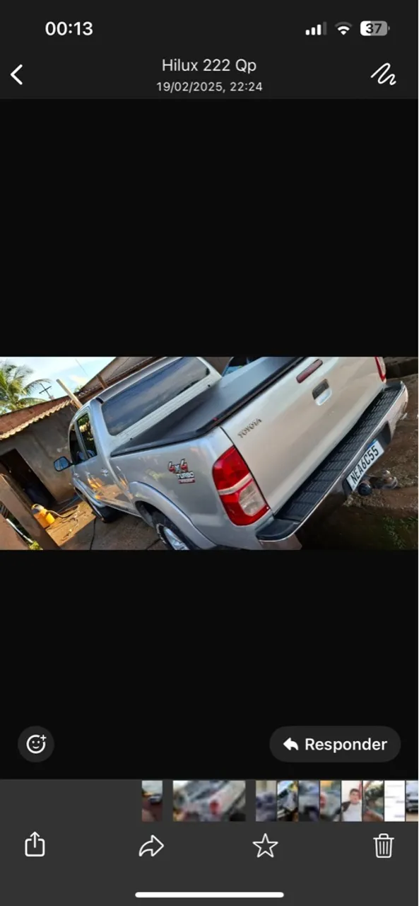 Vendo ou troco essa Hilux top