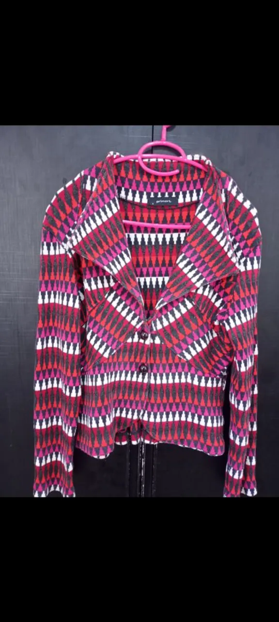 Casaco feminina estampada