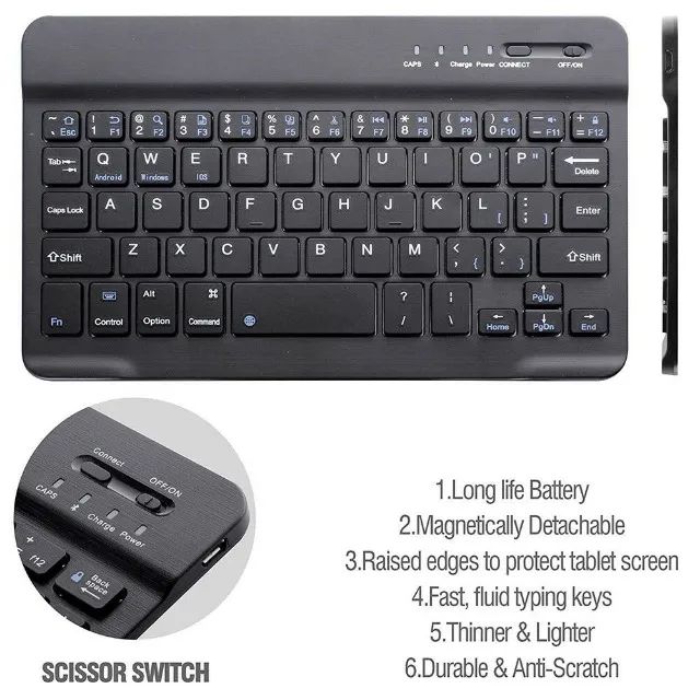 Mini Teclado Bluetooth Recarregável451967752466616324