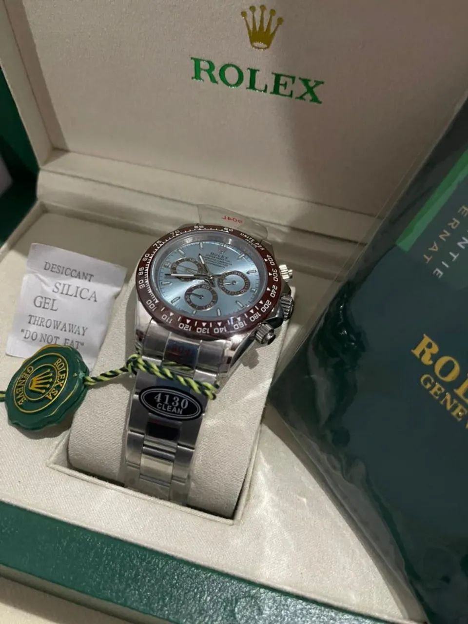 Rolex Daytona visor azul automático linha Premium AAA+suíço  - Foto 3