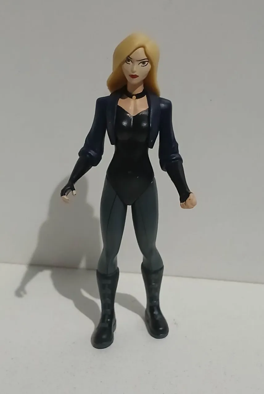 BONECA BONECO ACTION FIGURE DC CANARIO NEGRO BLACK CANARY