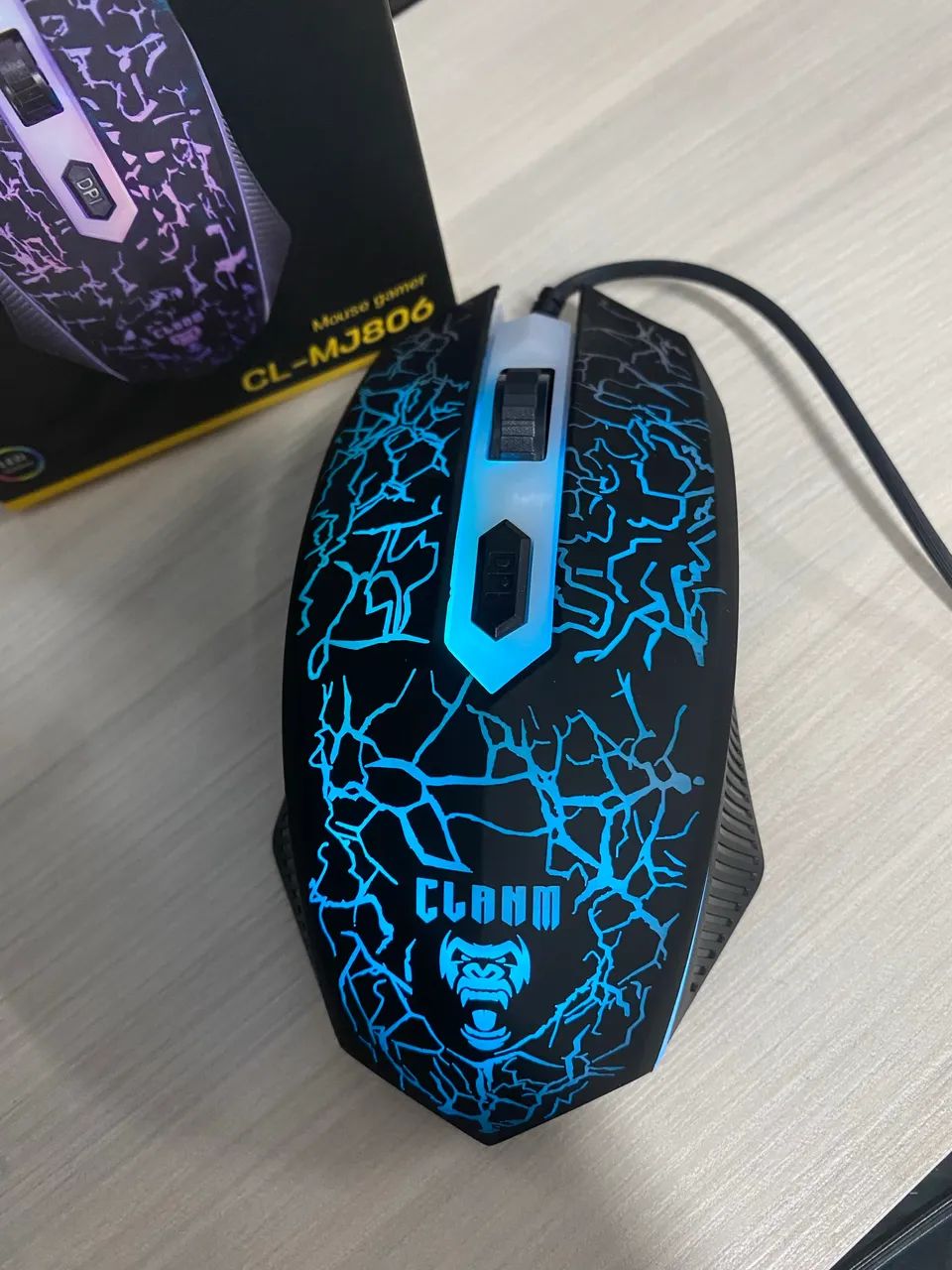 Mouse Gamer Clanm CL-MJ806  - Foto 2