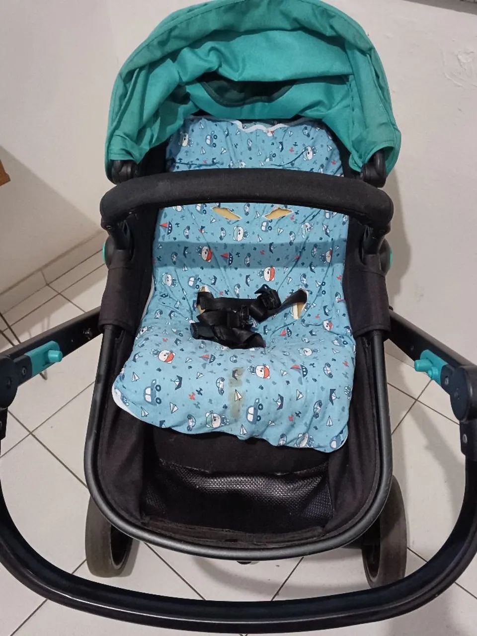 Carrinho de bebê Mobi 2 em 1 - Foto 4