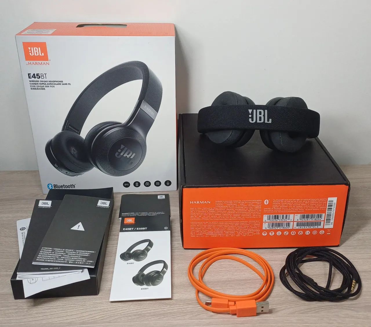 Headphone JBL E45BT Bluetooth Original Completo