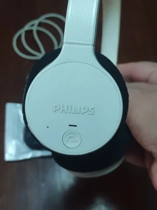 Fone de Ouvido Phillips sem fio SHB4000 BlueTooth Usado - Foto 2