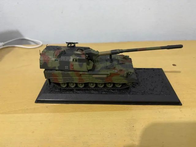 Miniatura Tanque Guerra Panzerhaubitze 2000 - Foto 3