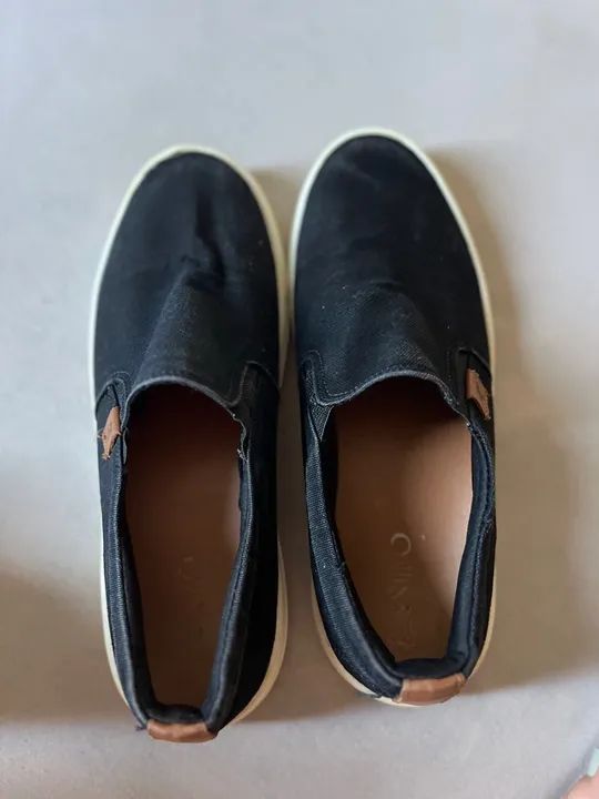Tênis Slip On Preto - 39