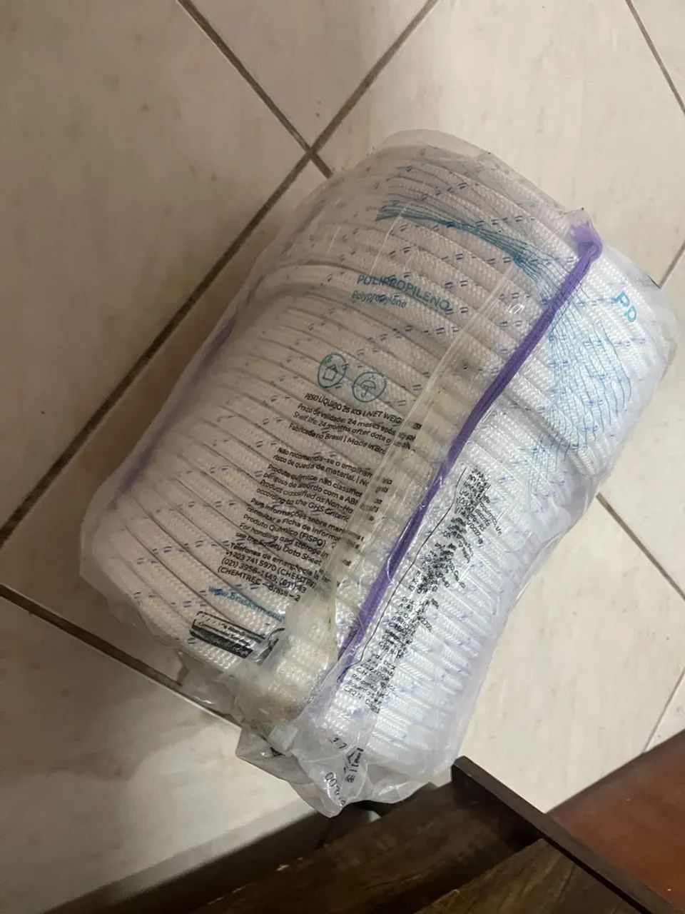 Corda Nr18 Tipo Bombeiro Trabalho Em Altura 100 Metros Rapel - Foto 2