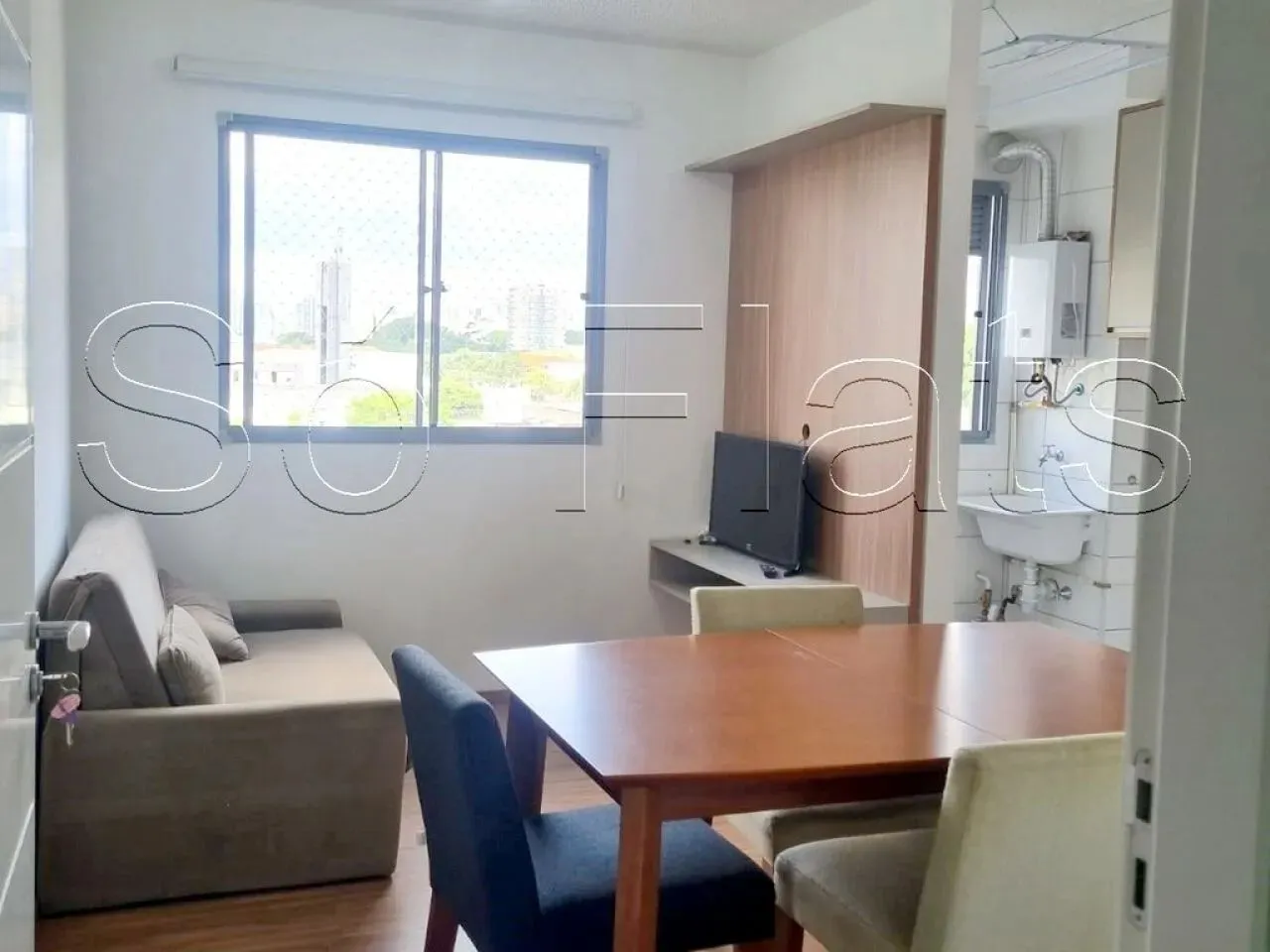 Residencial Urban Mooca I, apto disponível para locação contendo 35m² e 1 dormitório.