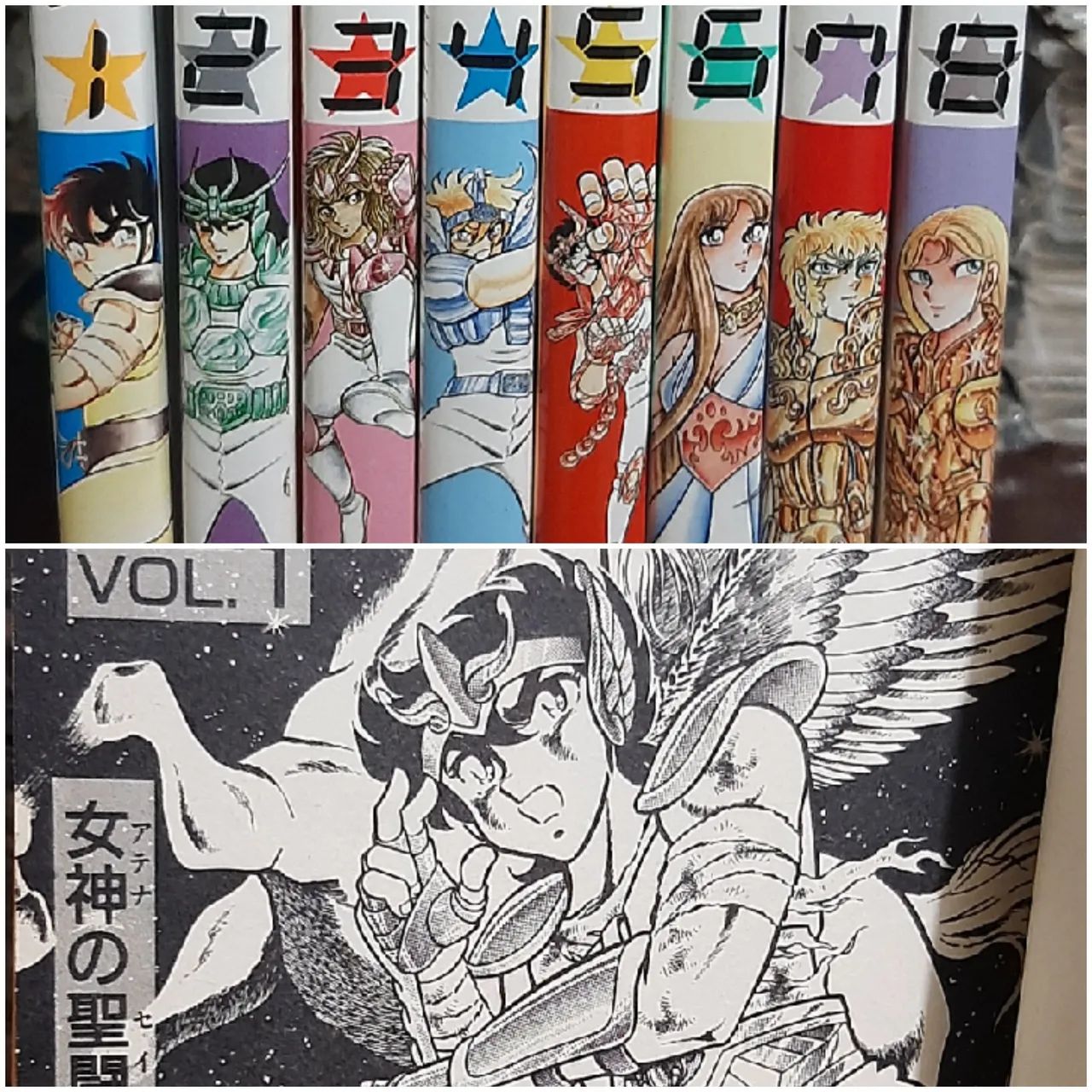 Mangá jump comics SAINT SEIYA Cavaleiros do Zodíaco - Volumes 1 ao