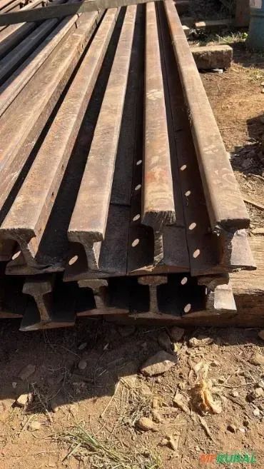 Trilhos de Trem Reutilizados como Estaca! TR disponíveis: 32, 38, 45, 50 e 68