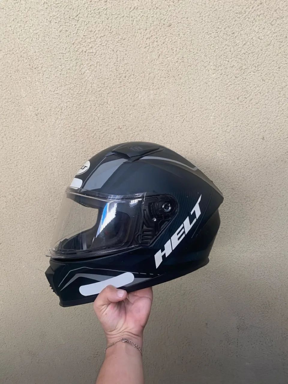 Capacete Helt Moto - Preto 58 - Foto 3