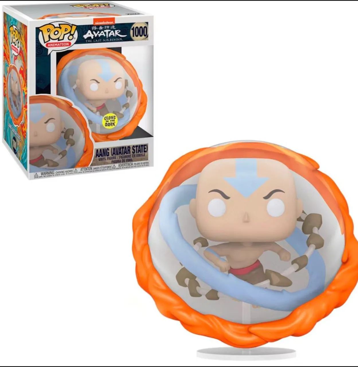 Funko POP Aang Avatar stare #1000 the laser airbender