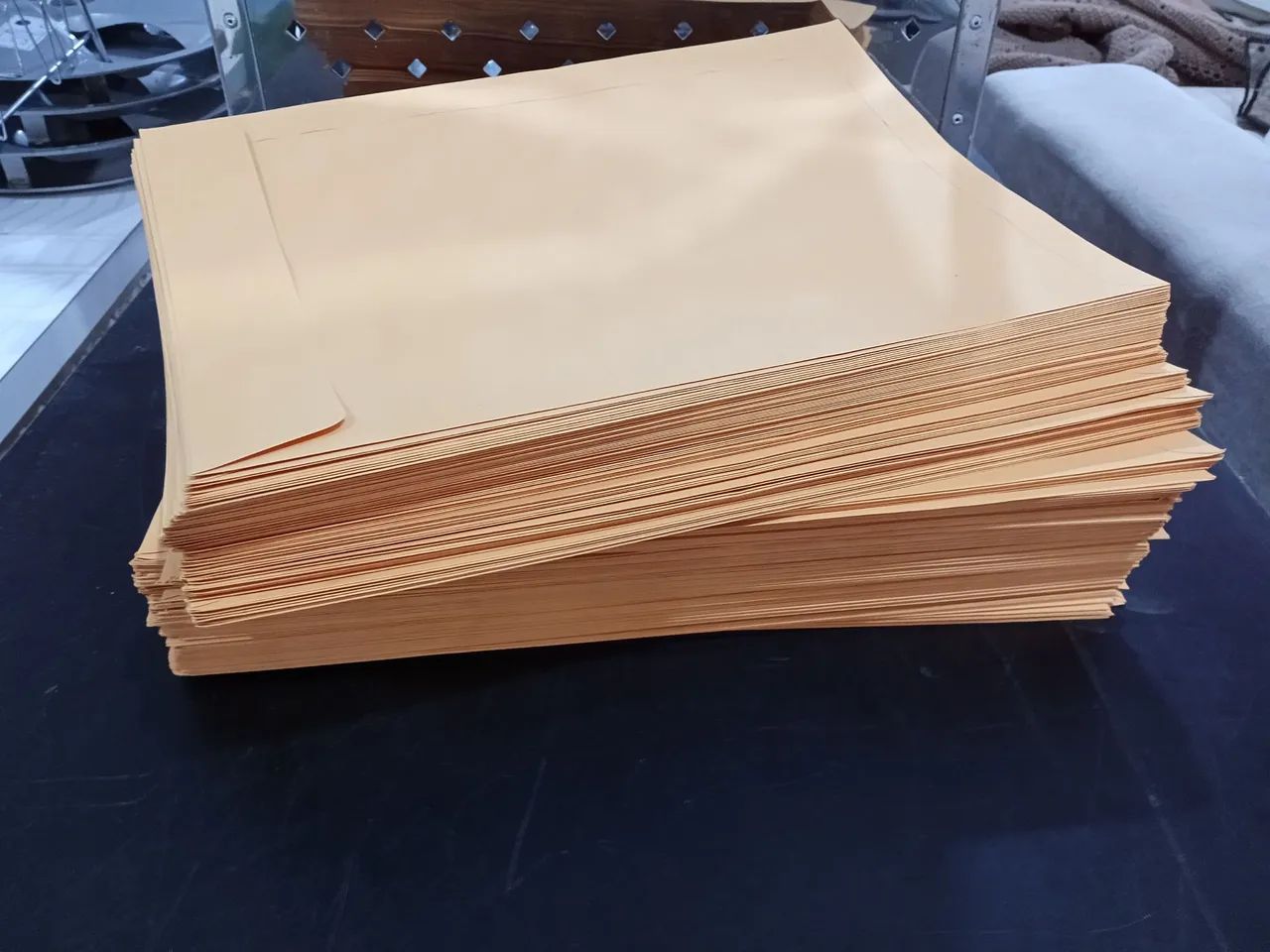 Lote de 250 Envelopes Kraft Ouro - Foto 3
