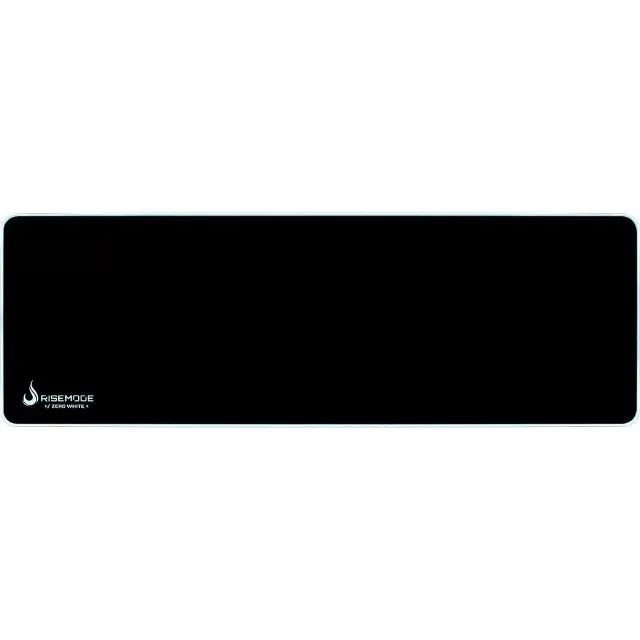 Mousepad Gamer Rise Mode Speed 900x300mm Costura Branca - WZetta