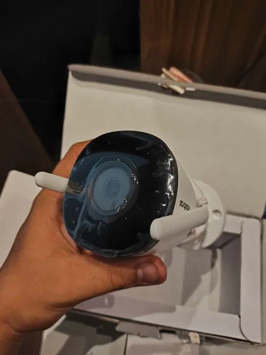 Câmera de Segurança Intelbras Mibo + LifeSmart Spot Mini