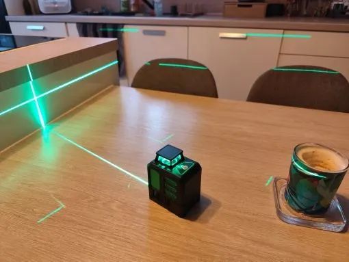 Nível Laser + Suporte + entrega na obra - Foto 3